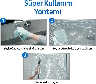 Sleepy Easy Clean Super Descaling Surface Cleaning Towel & Wipes 30 Leaves