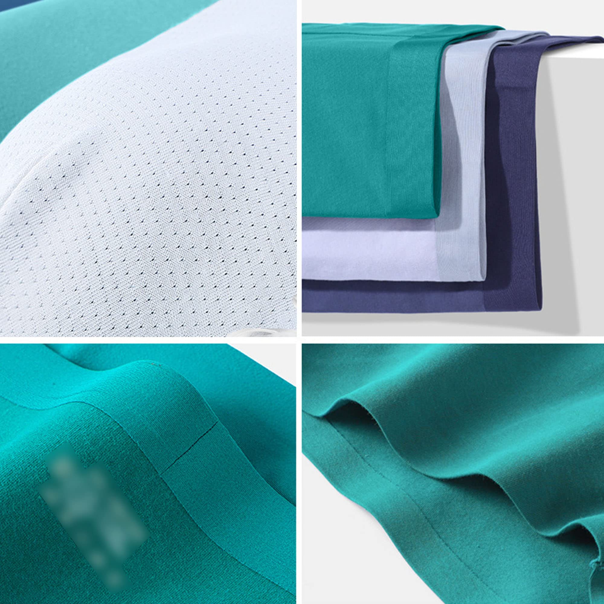 JEShifangjiusu - Calzoncillos tipo calzones de algodón puro para hombre, transpirables y respetuosos con la piel, cómodos y absorbentes de la humedad, paquete de 3 o 5