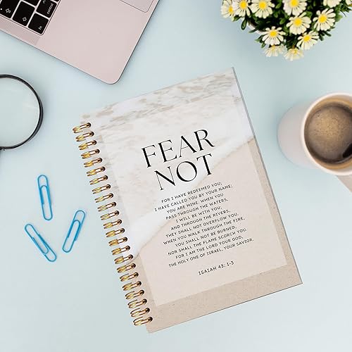 Miniatura 37 de VNWEK Escritura bíblica Mateo 5:3-16 Blessed are the Poor in Spirit Dios huellas dactilares cuaderno espiral diario de 5.5 x 8.3 pulgadas, cuaderno