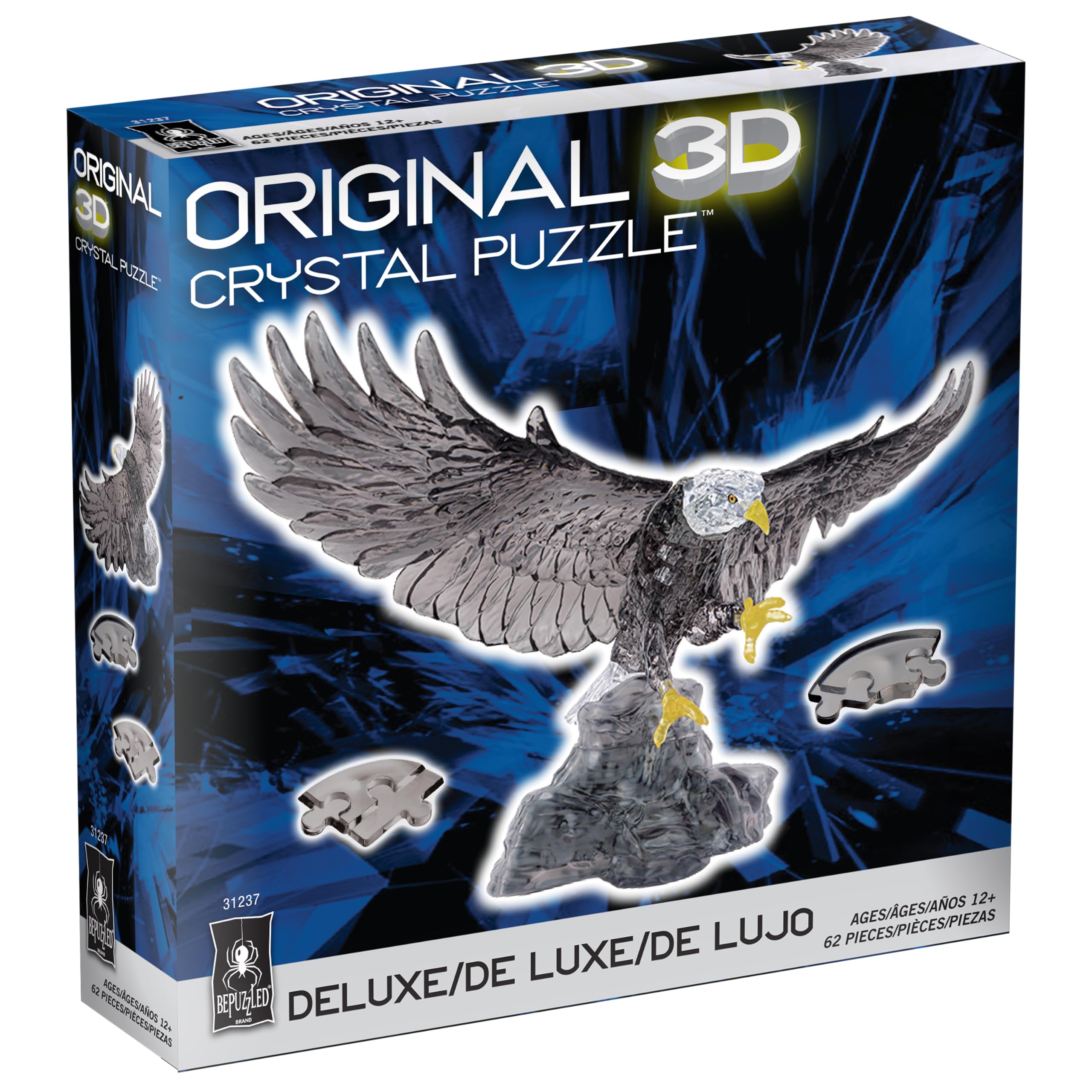 Amazon | イーグルクリスタル 3Dパズル デラックス 62ピース 頭の体操