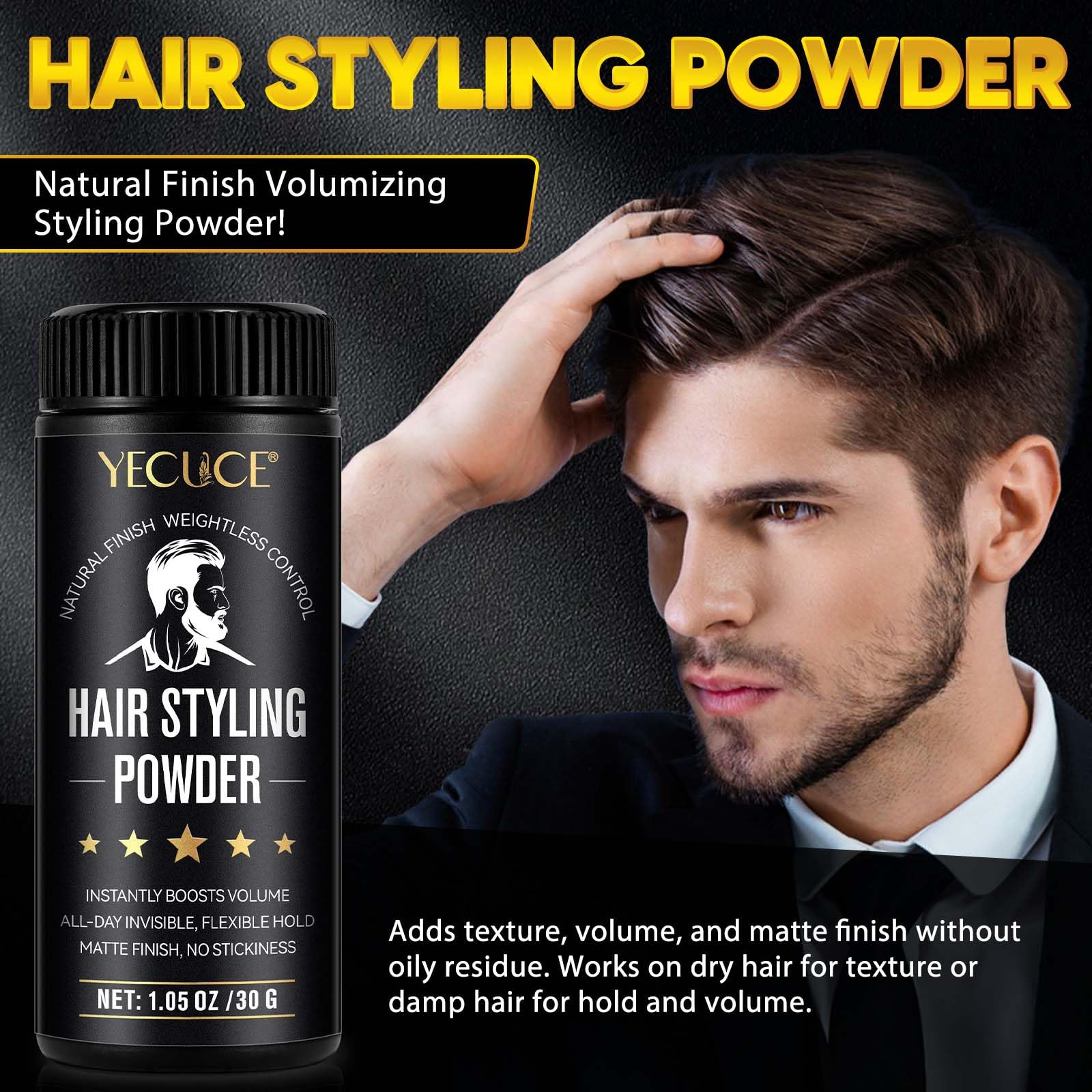 Hair Styling Powder, Matte Finish - Image 2