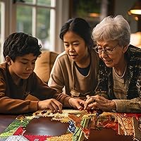 Vista 5 de White Mountain Puzzles Barnyard Buddies - Rompecabezas de 500 piezas