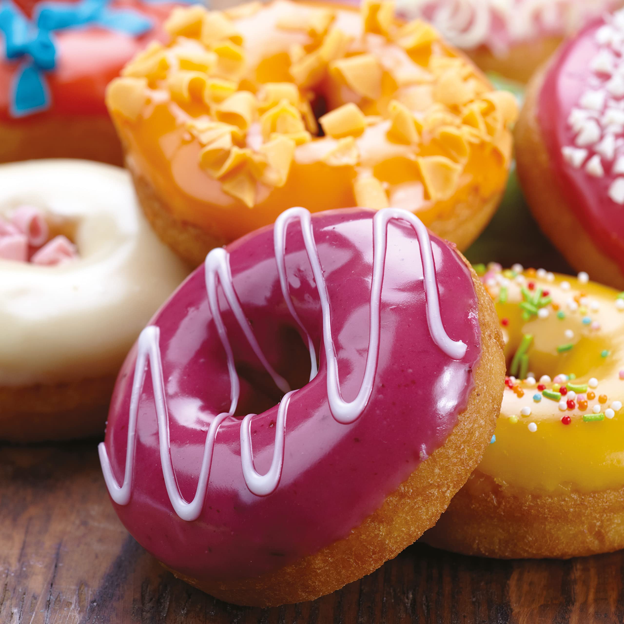 Global Gizmos 35580 Mini Doughnut Maker / Easy Clean NonStick Plates