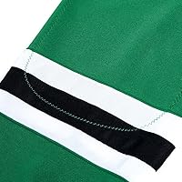 Vista 3 de EALER HS100 Series Team Color Dry Fit Calcetines de hockey sobre hielo para niños jóvenes a adultos mayores y jóvenes a adultos, Xw090#verde