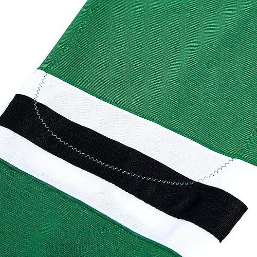 Miniatura 3 de EALER HS100 Series Team Color Dry Fit Calcetines de hockey sobre hielo para niños jóvenes a adultos mayores y jóvenes a adultos, Xw090#verde