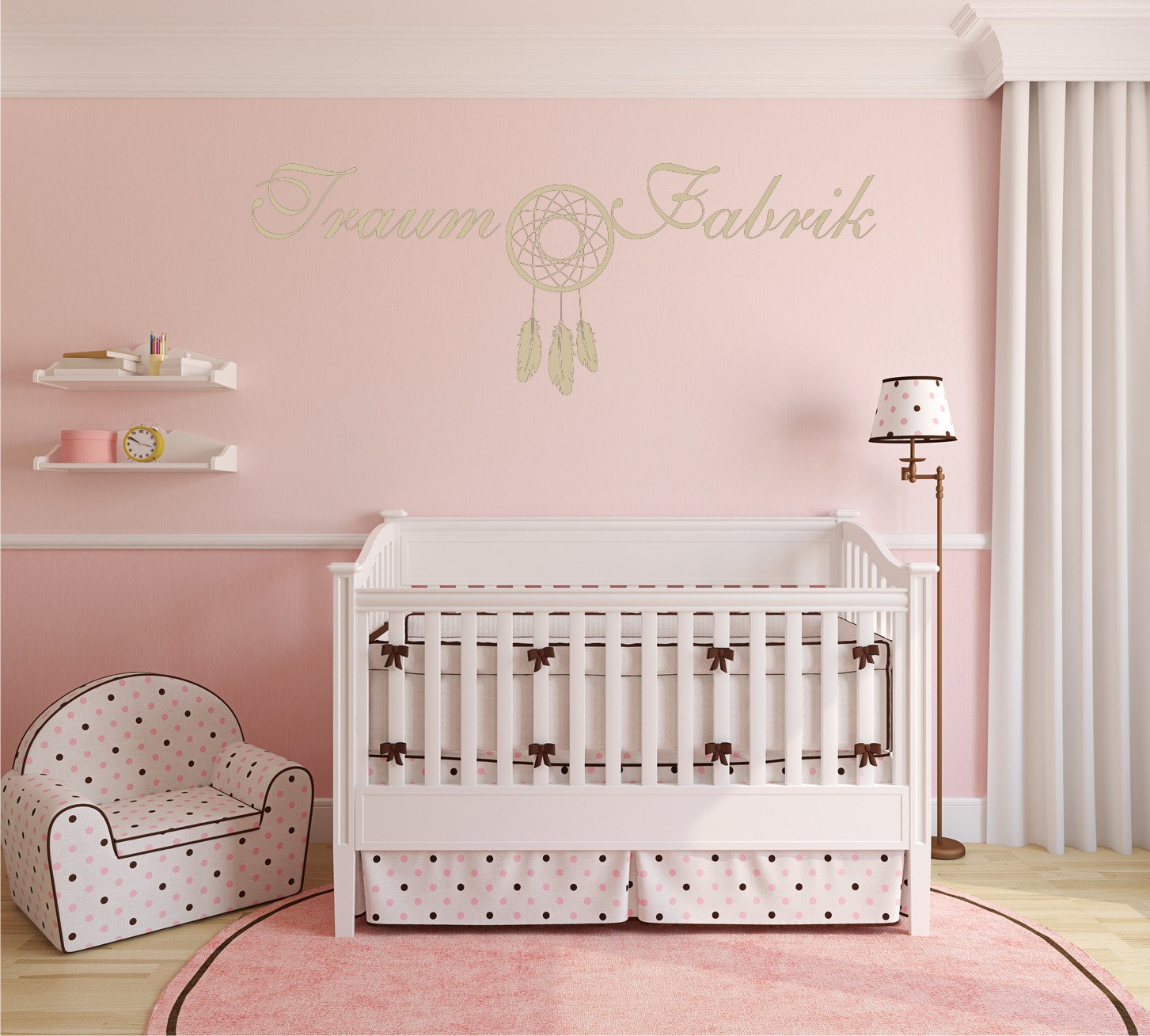 Sticker mural pour rénover facilement une chambre enfant fille garçon beige