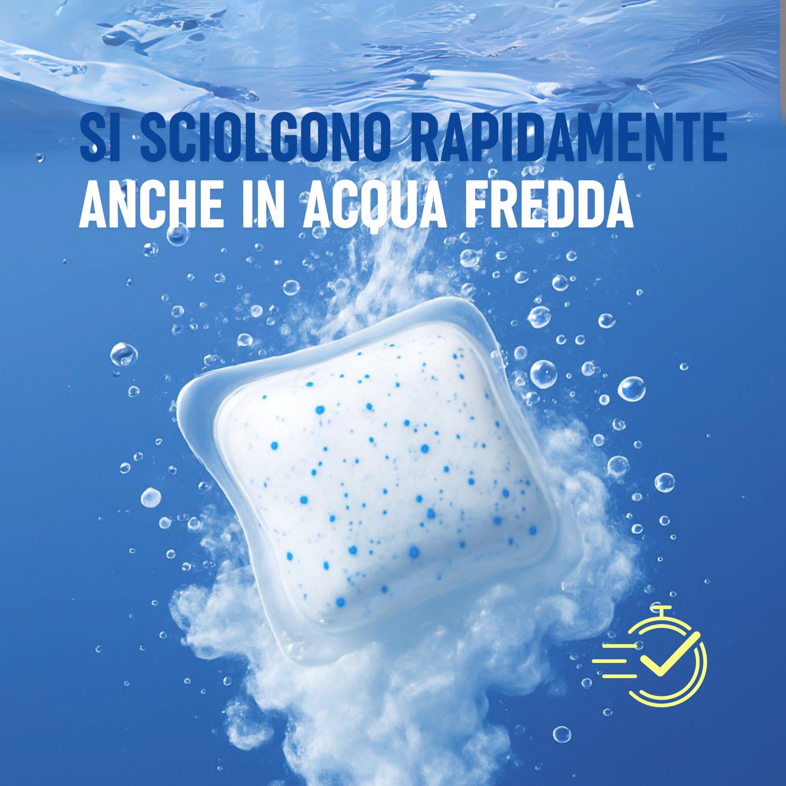 Cleanerist - Detersivo lavatrice predosato in capsule, 550 capsule (10 kg), tutto-in-1 universale per capi chiari, colorati e scuri, profumo fresco – tecnologia ActivePower+