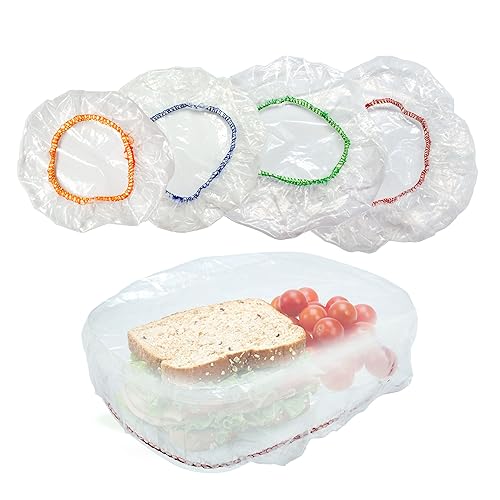Culinary Elements Reusable Bowl Covers, Fits Small Bowls,12-Pack, 4 Sizes