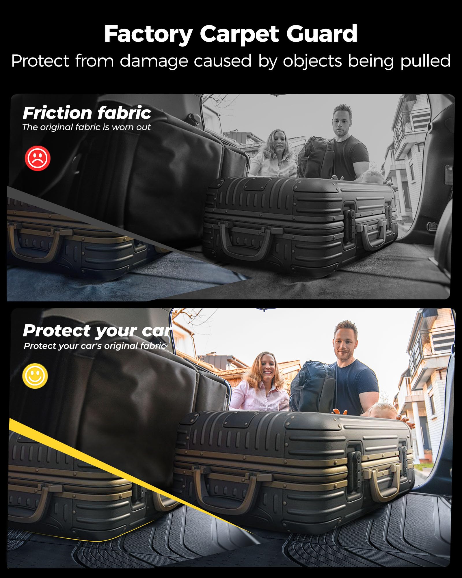 3W Mata do bagażnika pasuje do Volkswagen ID.3 E11-E12 2020-2024, przyjazne dla psów maty do bagażnika TPE na każdą pogodę, niestandardowe dopasowanie ID.3, wodoodporne, antypoślizgowe maty