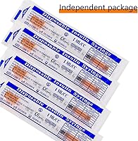 Vista 3 de Paquete de 100 jeringas de 1/2 ml/cc de 31Ga para suministros de laboratorio, empaquetadas individualmente