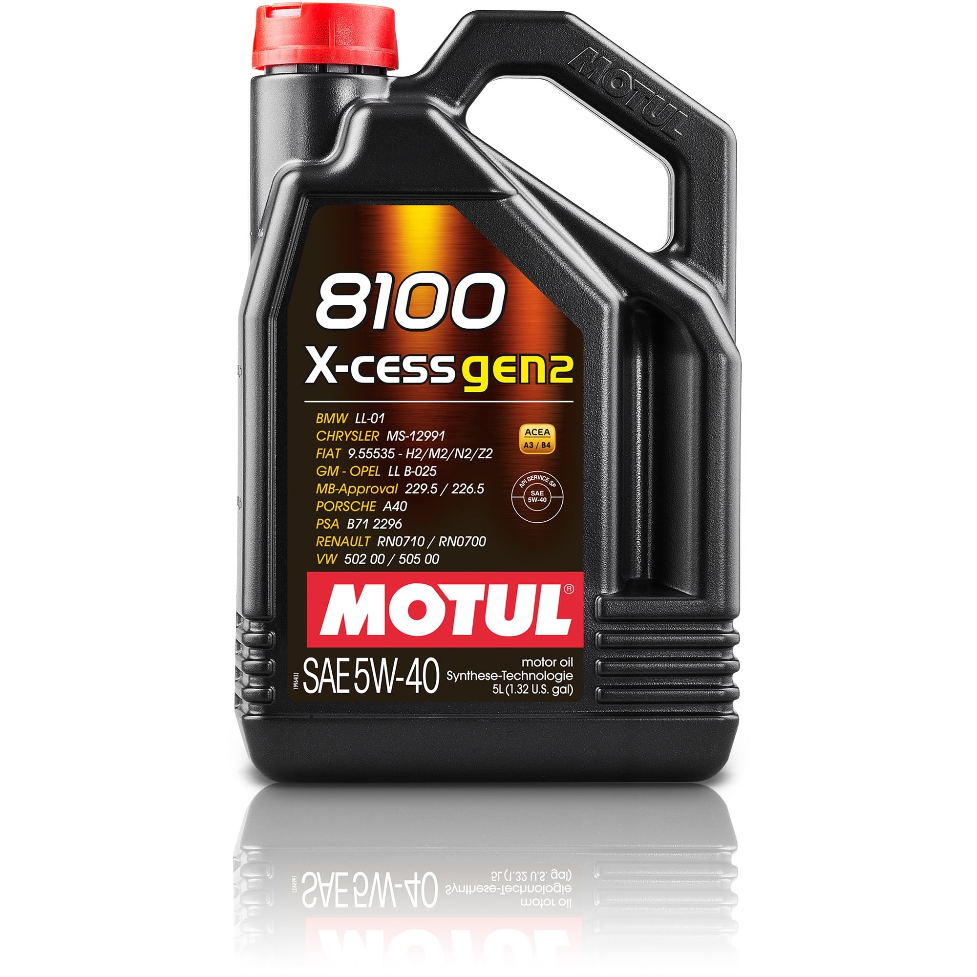 MOTUL Motoröl 5W-40 5L – 8100 X-CESS GEN2