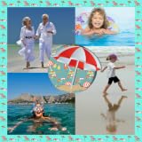 Cómo usar la aplicación: Collage de fotos de verano