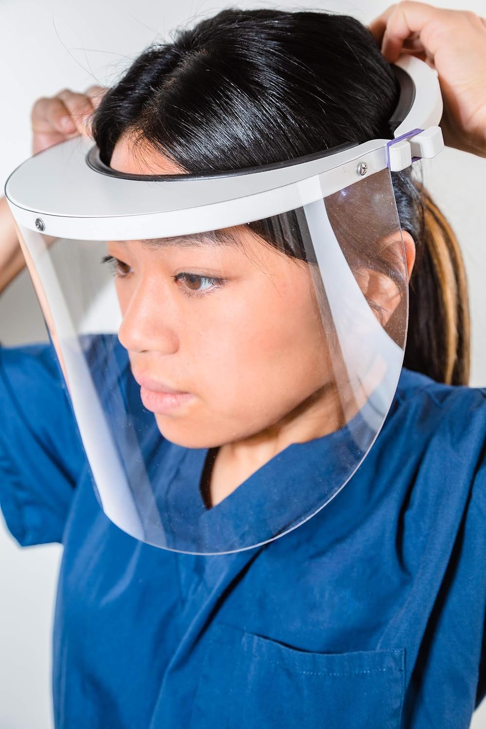 TheLifeShield Face Shield REUSABLE PPE Made in USA (50 Pack)