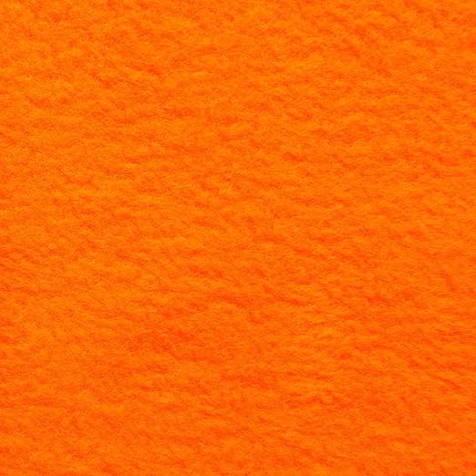 Forro polar - Microforro - Uni - Por metro (naranja fluorescente)