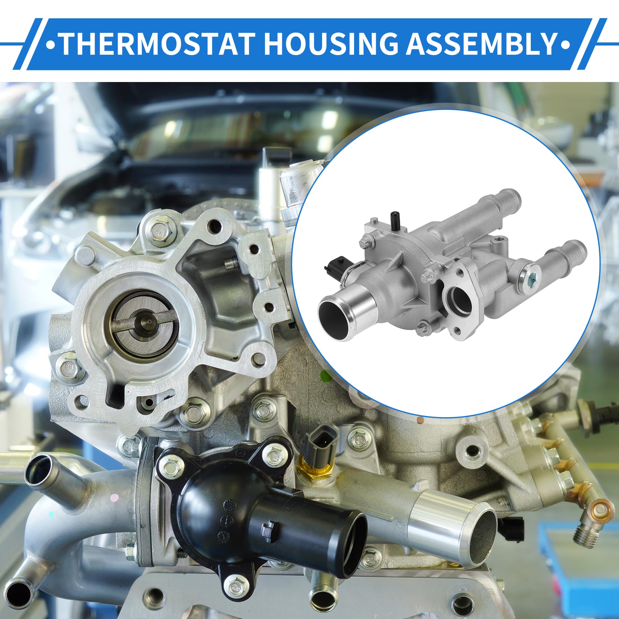 Assemblage Boîtier Thermostat Pour Chevrolet Cruze 2011-16