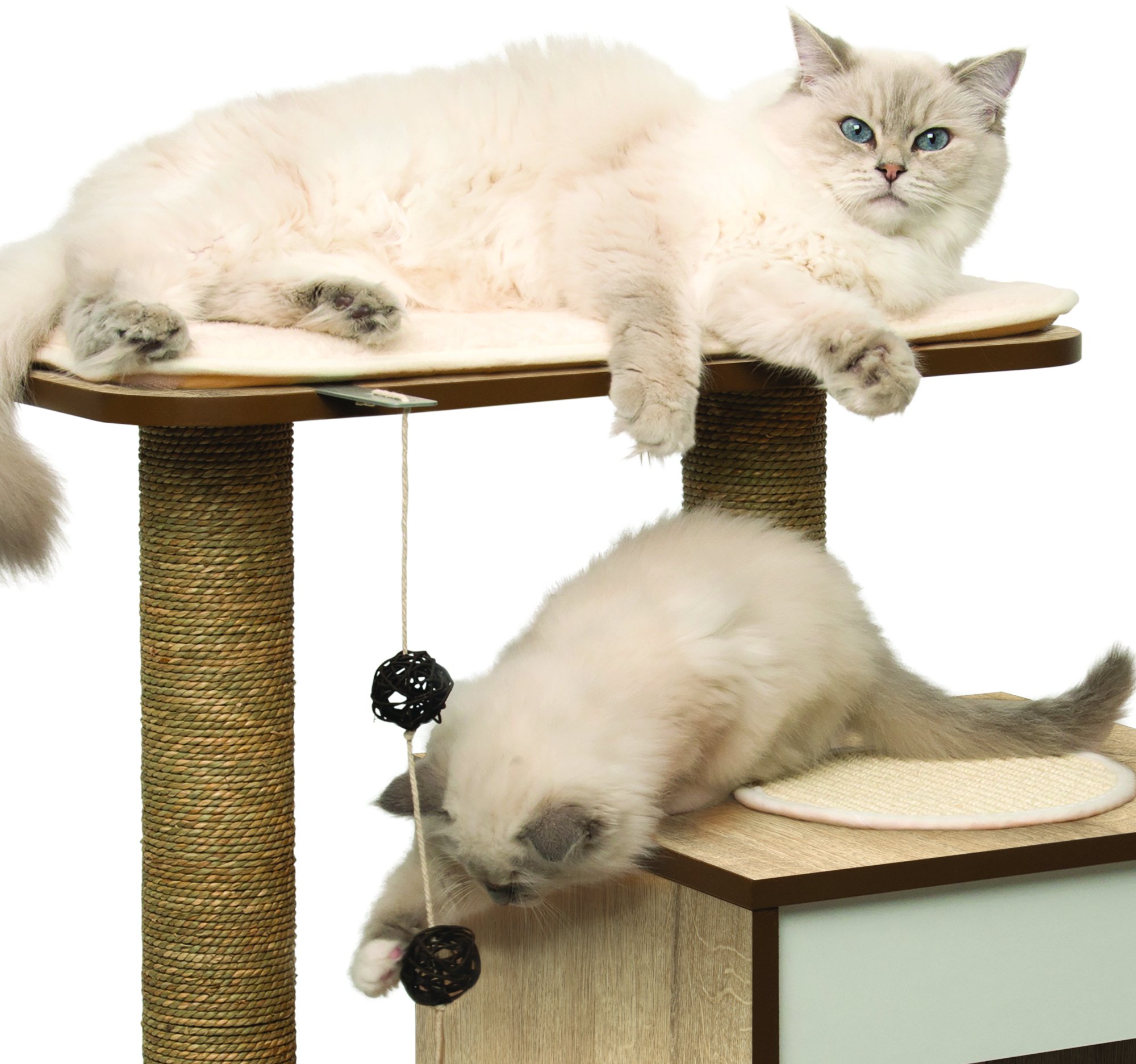 Catit Vesper Cat Tree, Base, Oak, 52062