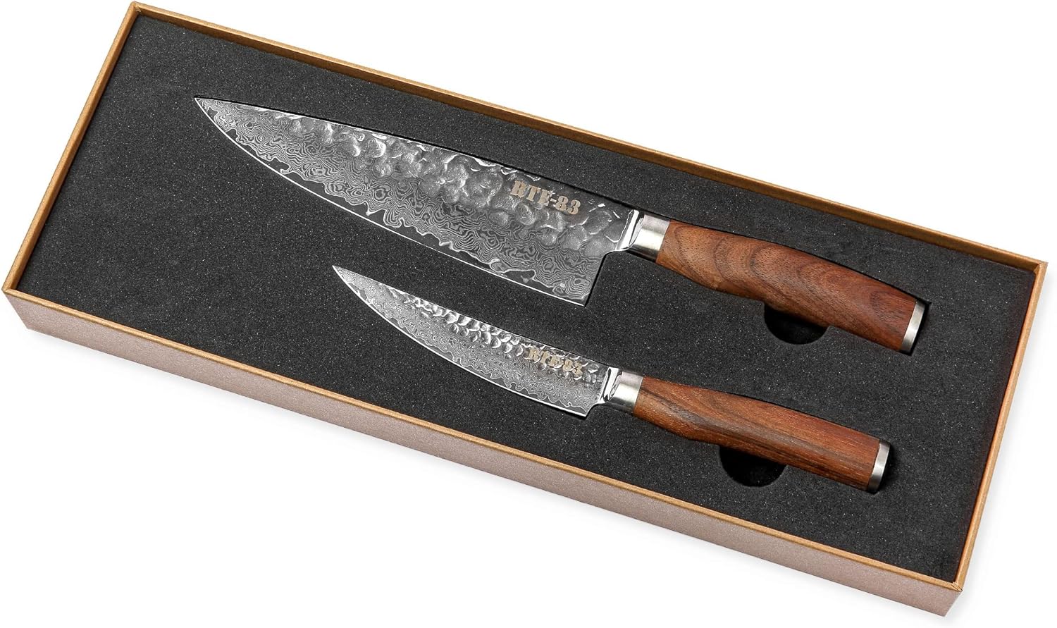 Route 83 Signature XL Chef Knife + 6" Boning Walnut