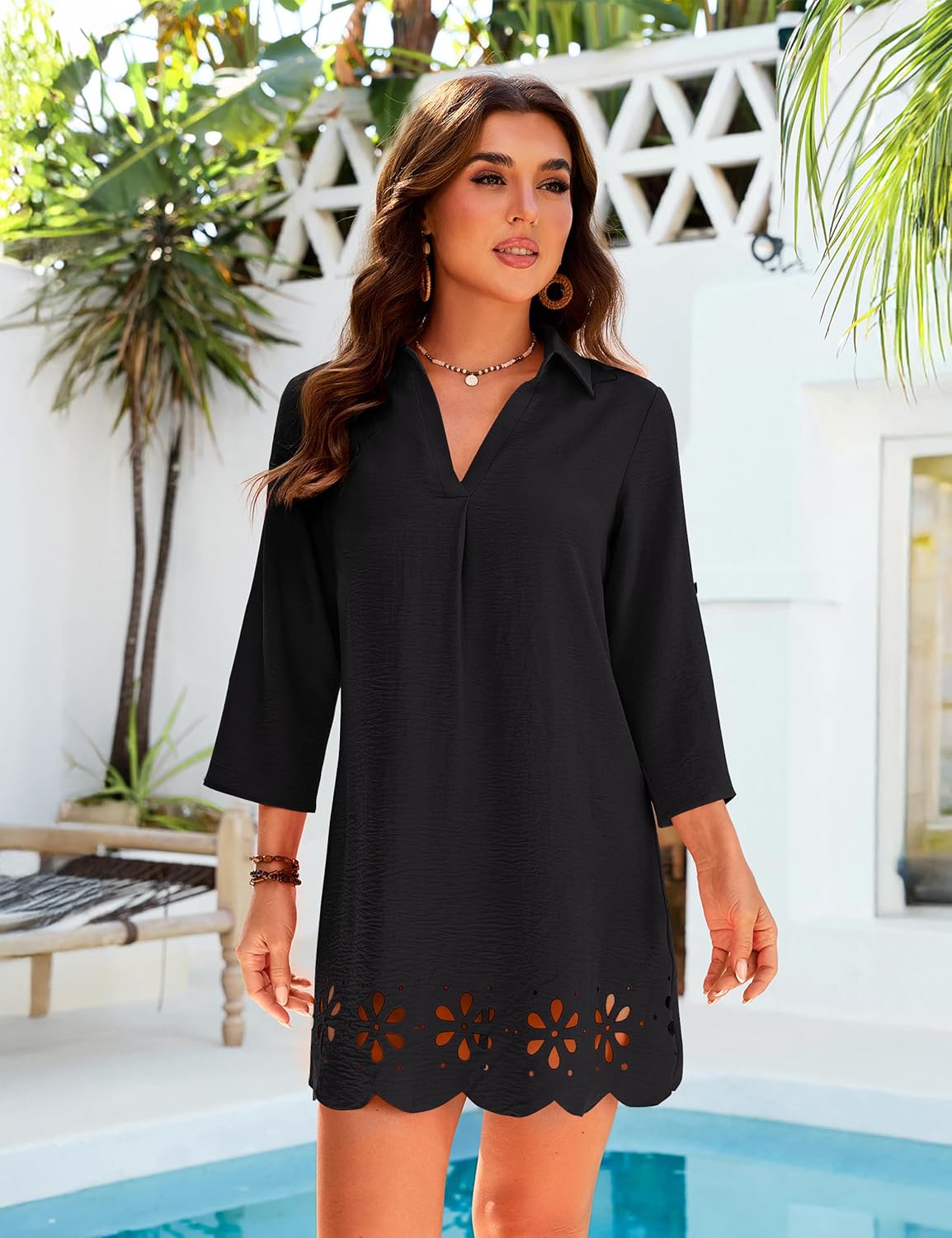 BMJL Women's Swimsuit Coverup Bathing Suit Cover Ups Summer Beach Dress Casual Vacation Outfits Swimwear 2026 - Image 3