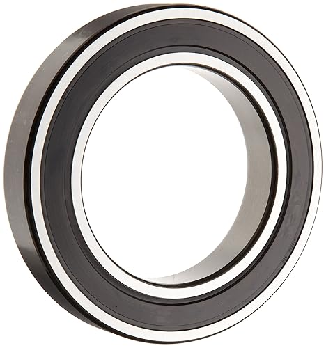 SKF jaula Deep Groove Ball Bearing, doble sellado, Acero, C3 Remoción, 1