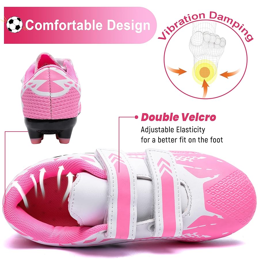 Scarpe Da Calcio Bambini Mufanton - Scarpe Sportive Con Tacchetti Per Allenamento E Partite