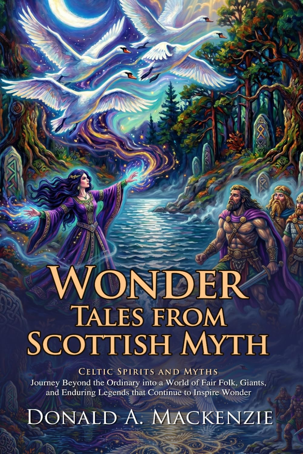 Wonder Tales from Scottish Myth: Classic Celtic Folklore and Highland Legends: Heroic Sagas of Old Scotland - Fully Illustrated Edition with Author Biography and Commentary