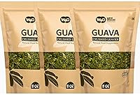 Vista 1 de Té de hoja de guayaba (hojas secas trituradas, no en polvo) 8 onzas, recrecimiento del cabello, piel y uñas, sin conservantes, hojas de guayaba 100%