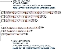 Vista 3 de Collar de perro con hebilla para cinturón de seguridad, la bella durmiente Aurora y las hadas madrinas posan con escritura de 9.5 a 13 pulgadas, 1.0