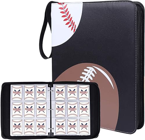 Miniatura 1 de 9 Pocket Waterproof Trading Card Binder, Trading Album Display Holder, Expandable, 720 Double Sided Pocket Album, Compatible with Gaming Cards,
