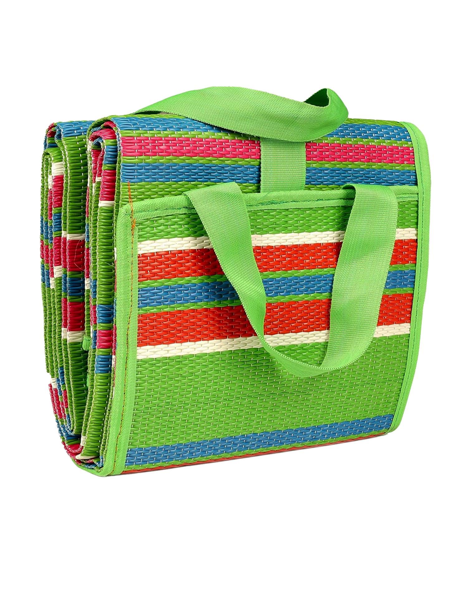 Impression Hut - Foldable Plastic Floor Mat Multicolor,(Chatai) Mats for Home, Mixed, Perfect for Picnics, Beaches, Outings, Weather-Proof Mold/Mildew Resistant Floor Carpet 4 x 6 Feet (B0CWRY7FG4) Amazon Price History, Amazon Price Tracker