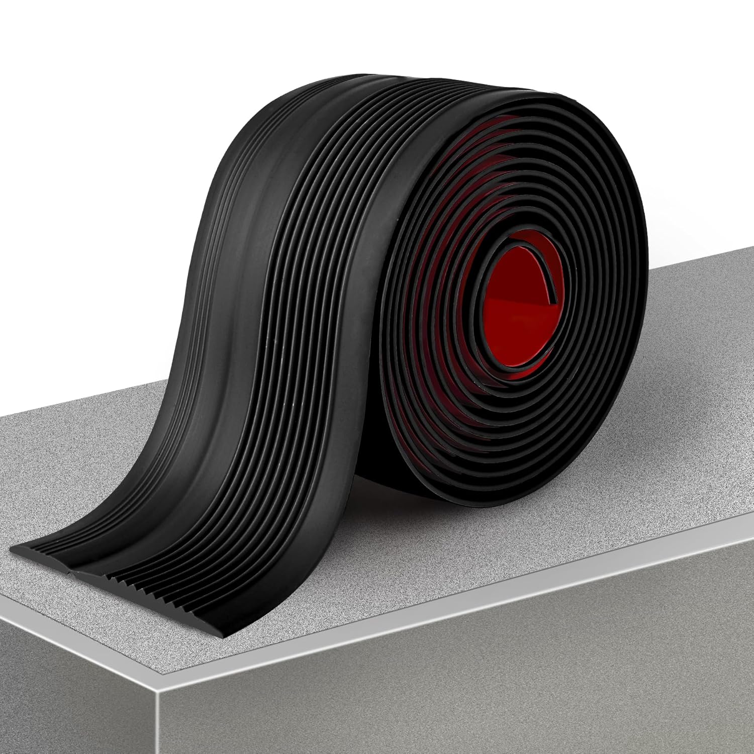 Stair Edge Trim (Black, 3 in x 4 Ft)