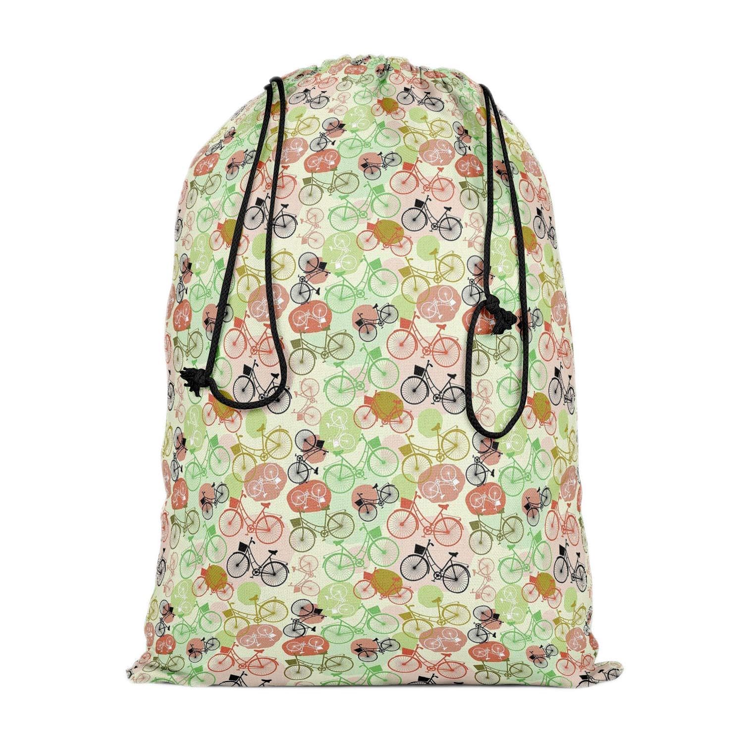artzfolio Vintage Bicycles | Reusable Sack Bag | Bag for Gym, Storage, Vegetable & Travel-picture-14