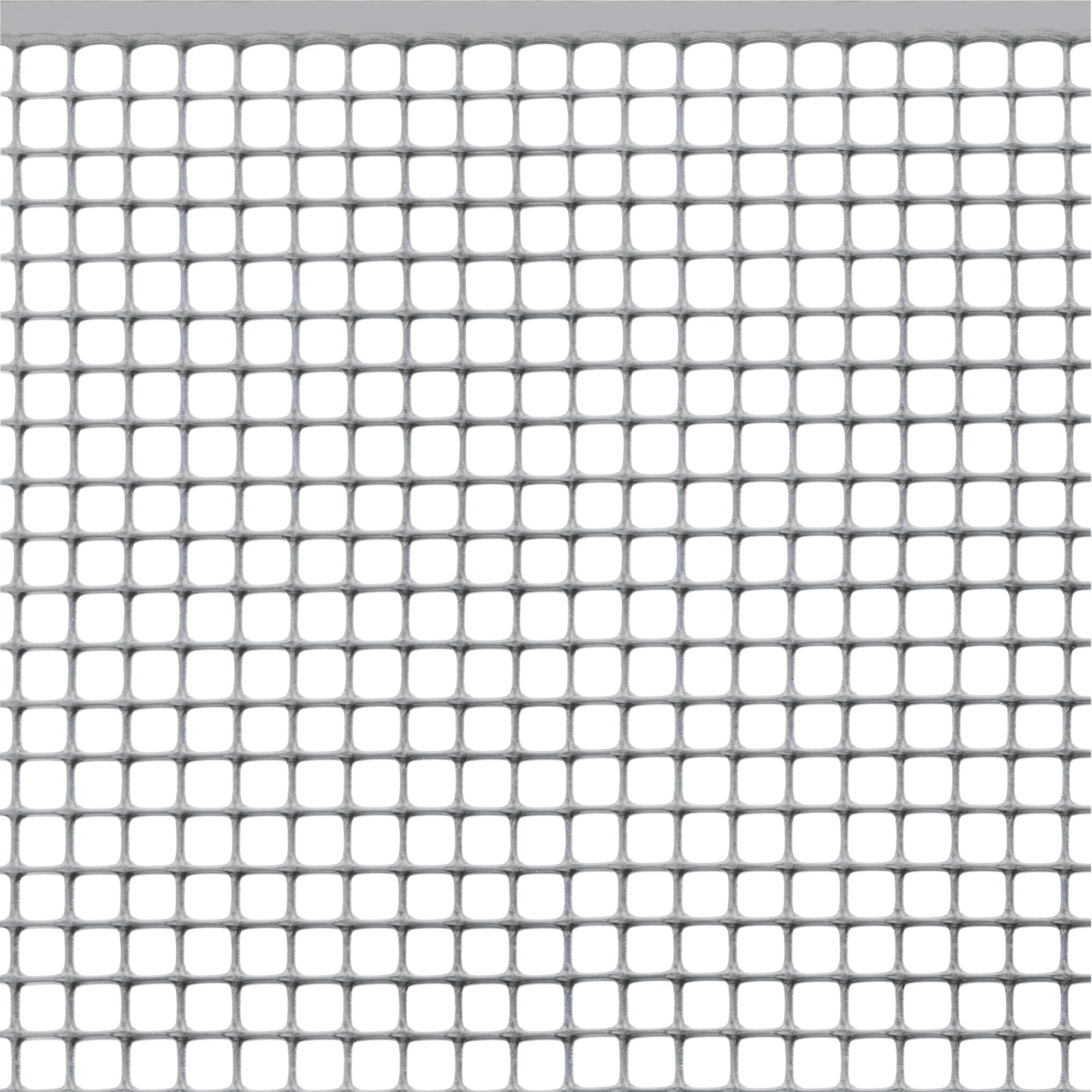 TENAX Malla de Plástico Quadra 10 Plata 1,00x10 m, Malla Protectora Multiuso para Balcones, Vallas y Cercados