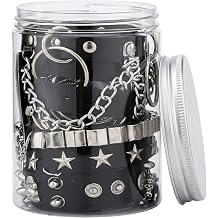40 Pcs Mystery Jewelry Jar for Women, Punk Surprise Jewelry Box Multi Style Alternative Romantic Present for Her