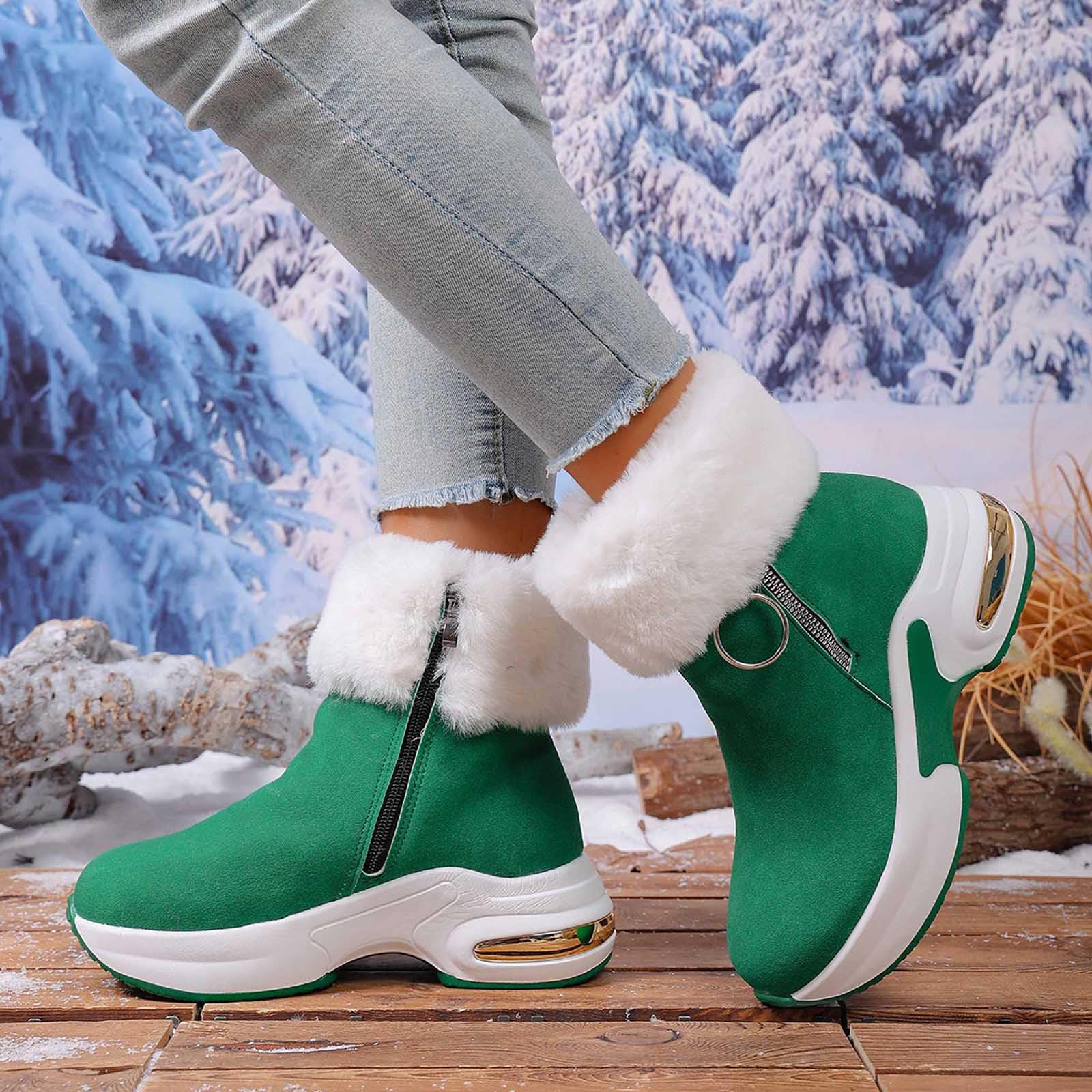 Stivali da Neve Donna Outdoor con Protezione Invernale