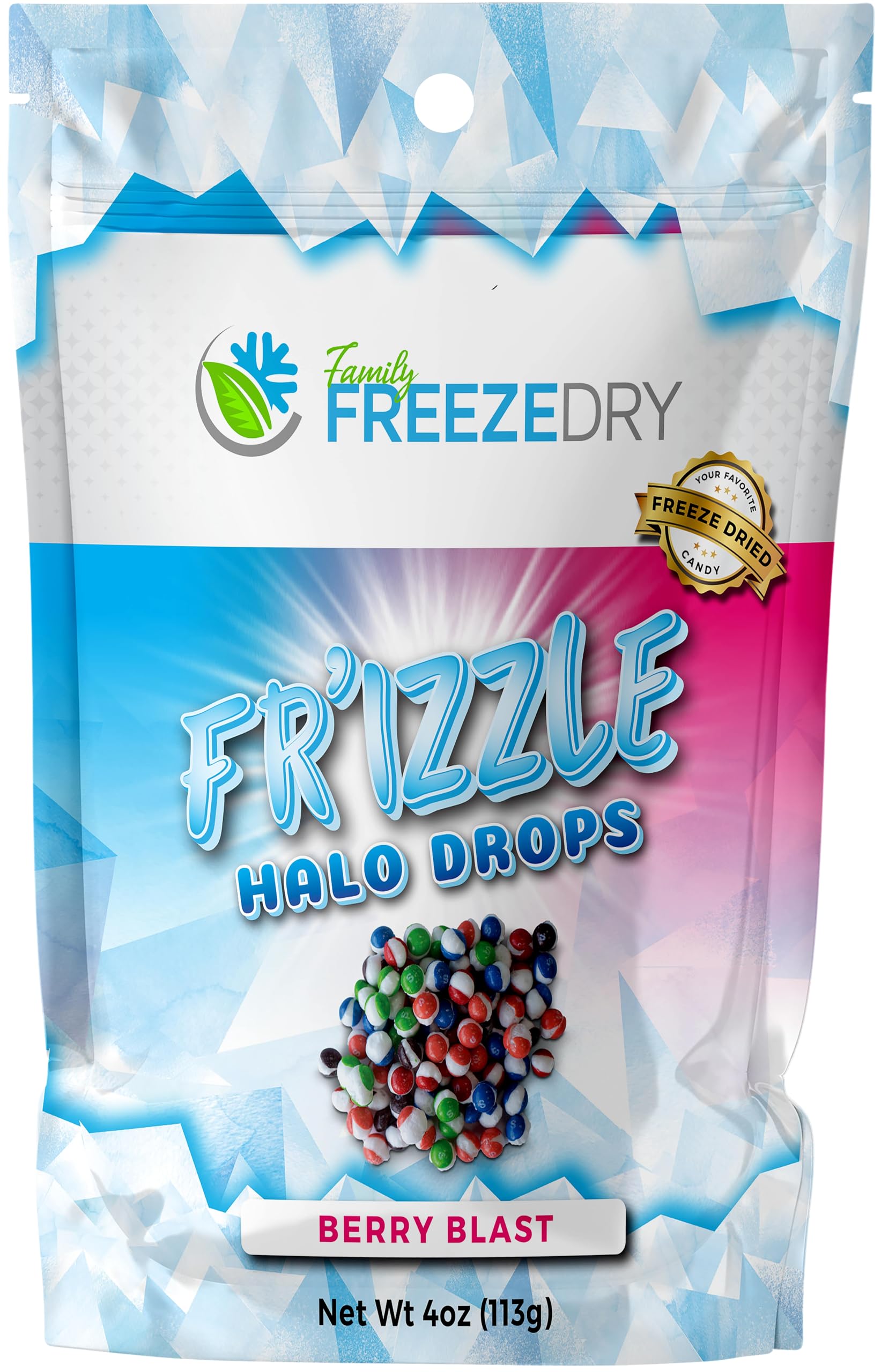 FR'IZZLE Halo Drops Berry Blast