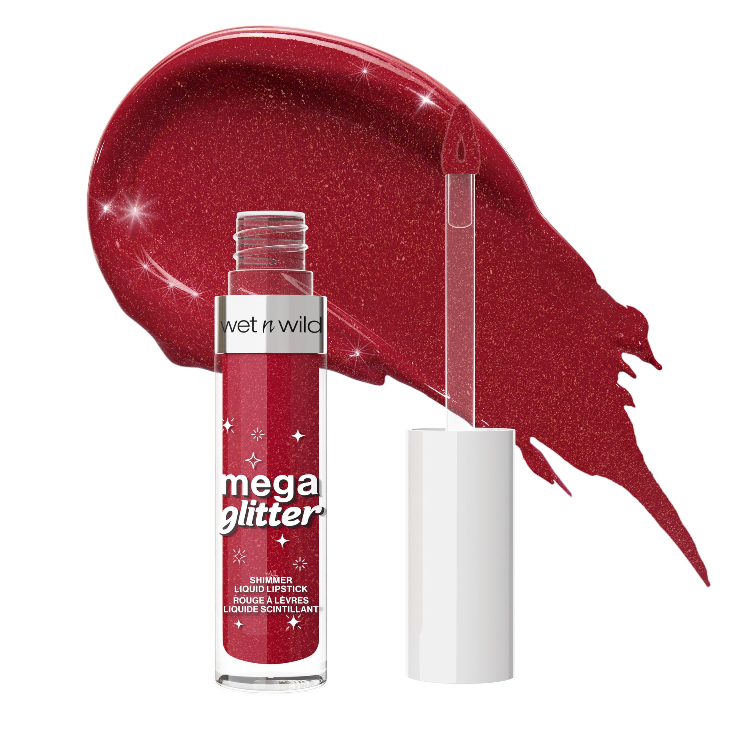 Wet n Wild, Mega Glitter Shimmer Liquid Lipstick, New Soulmate