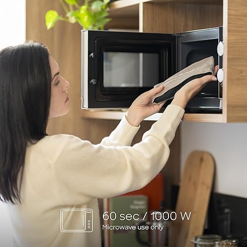 Miniatura 6 de Ostrichpillow - Almohadilla térmica para microondas, almohadilla térmica para cuello y hombros, relajación, alivio del dolor