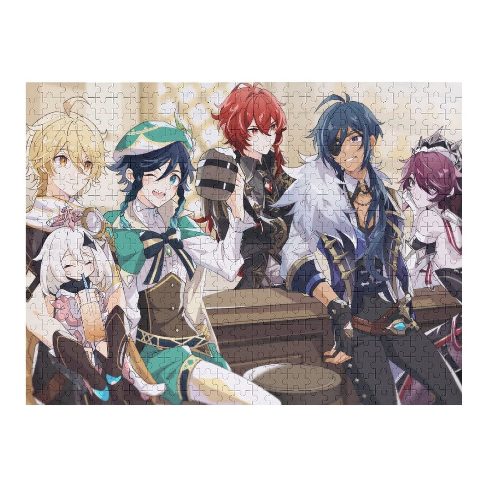 Amazon.co.jp: 原神-ガイア ロサリア ディルック ウェンティ パイモン