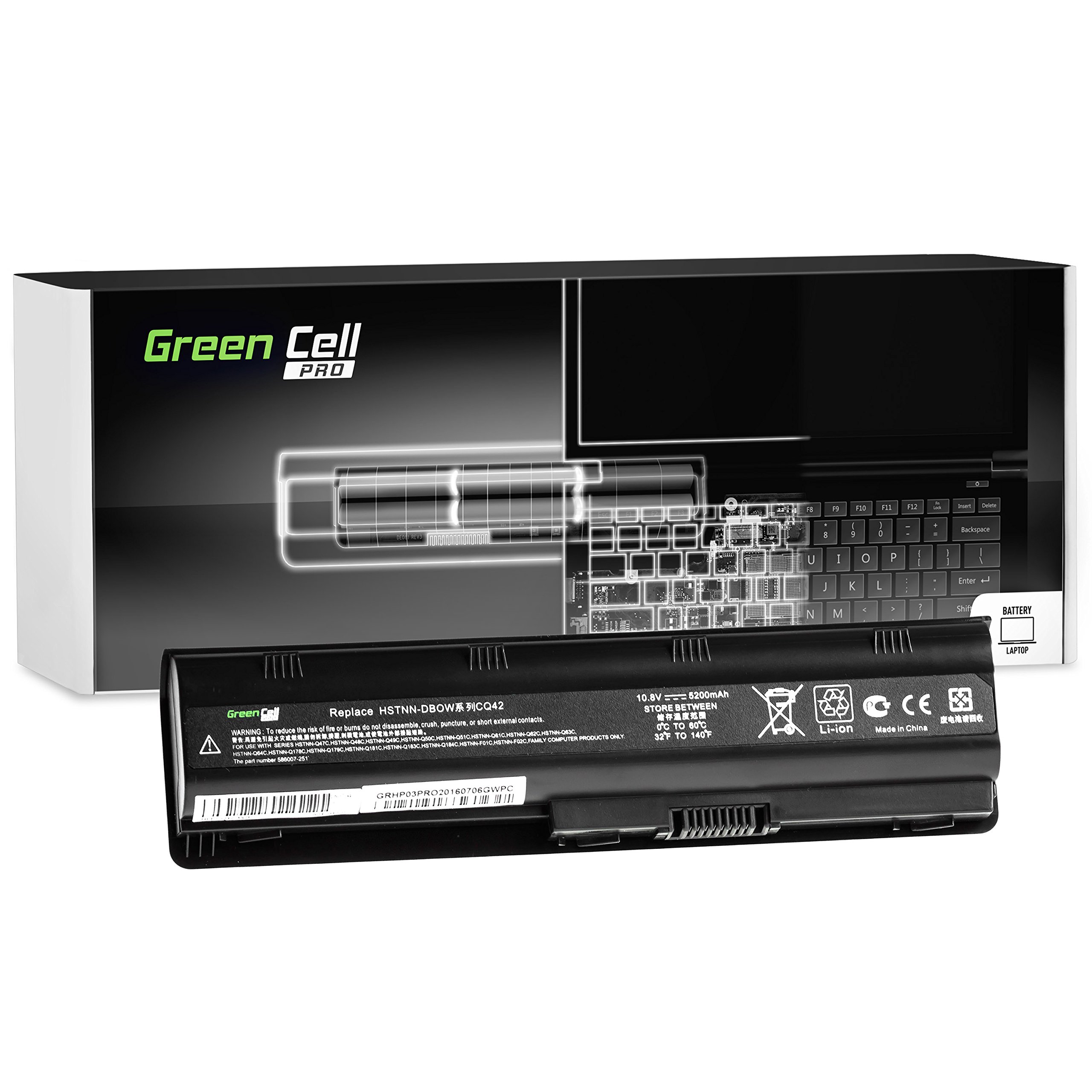 Batería portátil HP MU09 para trabajar sin cables en negro 8