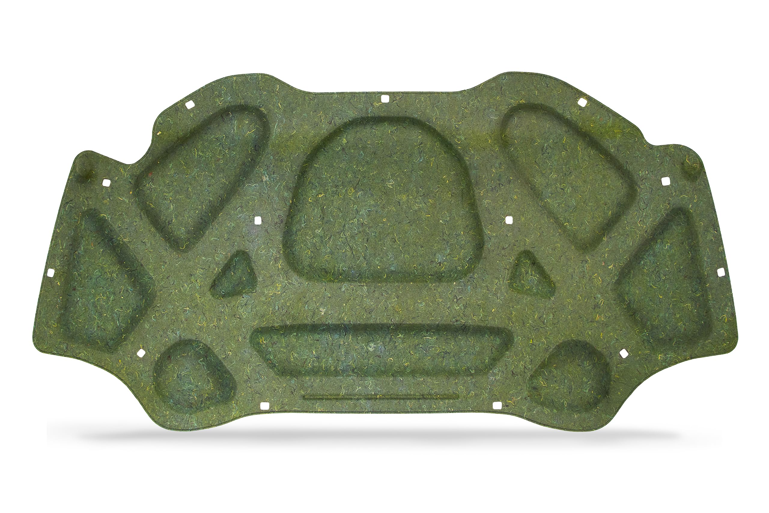 Motorhaubendämmung Schalldämmung der Motorhaube Motorhauben-Dämmmatte MIT CLIPS FÜR SEAT IBIZA IV 2008-2017 6P0863831 6P0863831A 6P0863831B
