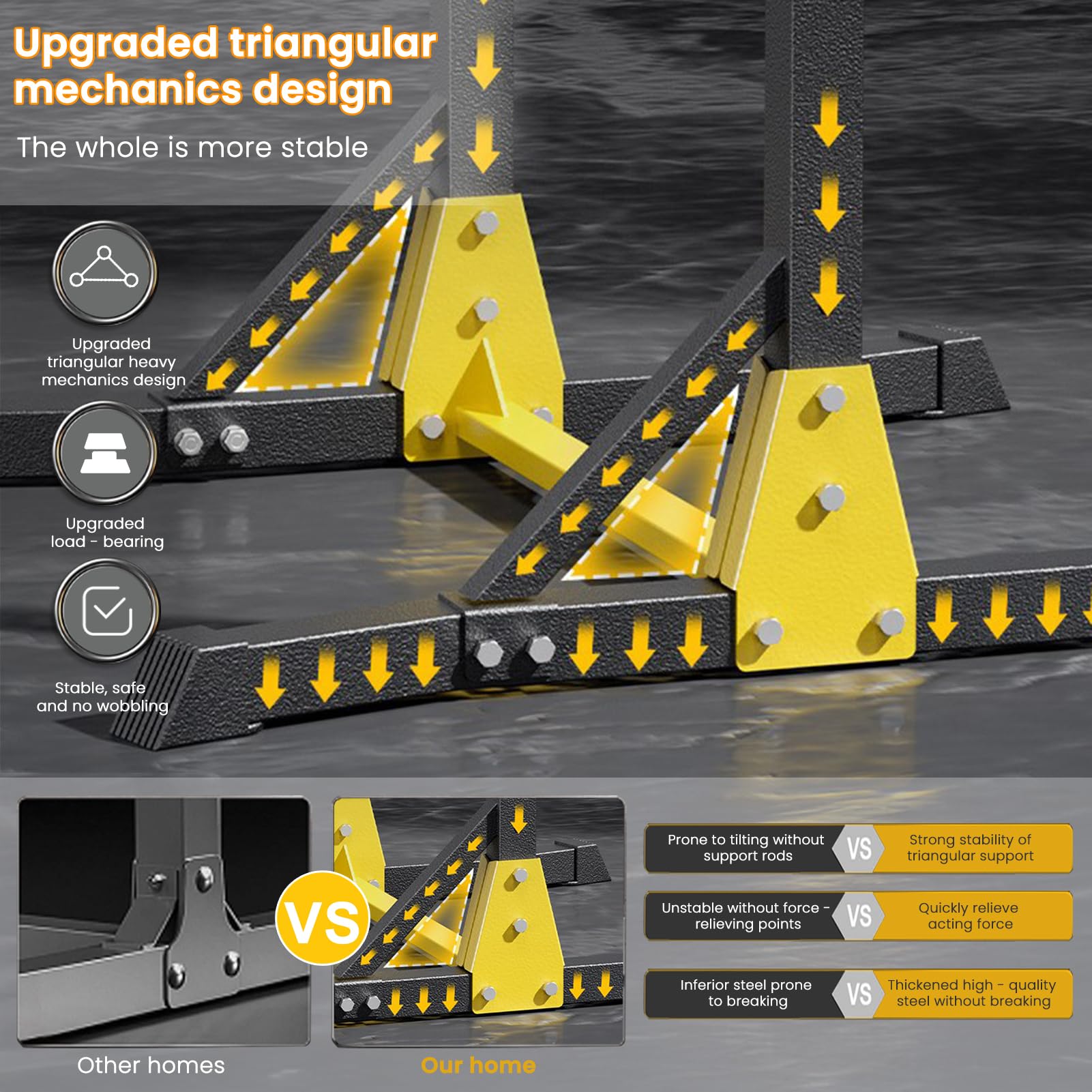 Power Tower Station de traction portable réglable en hauteur pour salle de sport à domicile 181,4 kg avec réglage à 11 vitesses