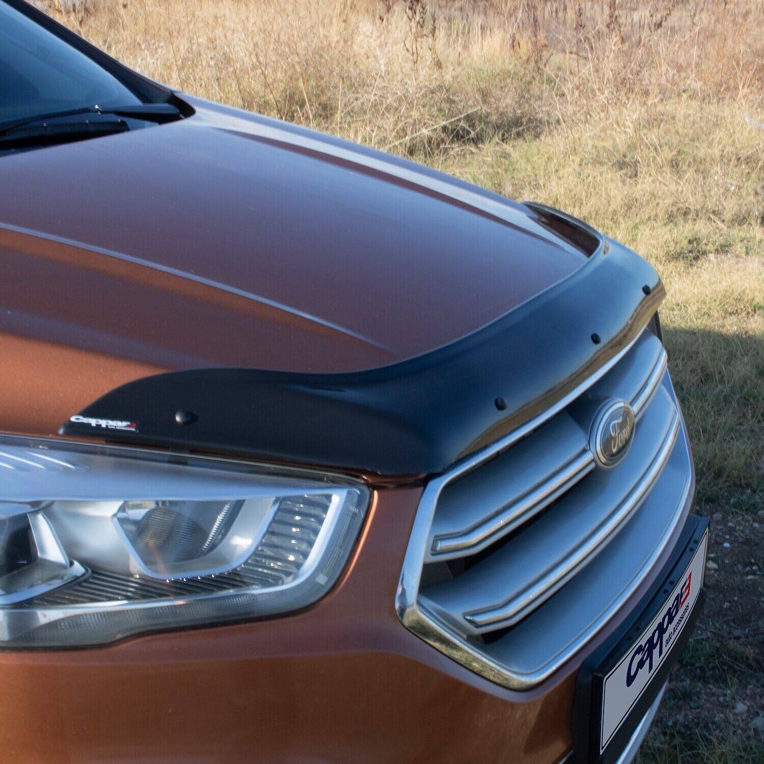 FIT[2018-2022]Compatible For DACIA DUSTER II BONNET WIND STONE DEFLECTOR PROTECTOR NOT BONNET