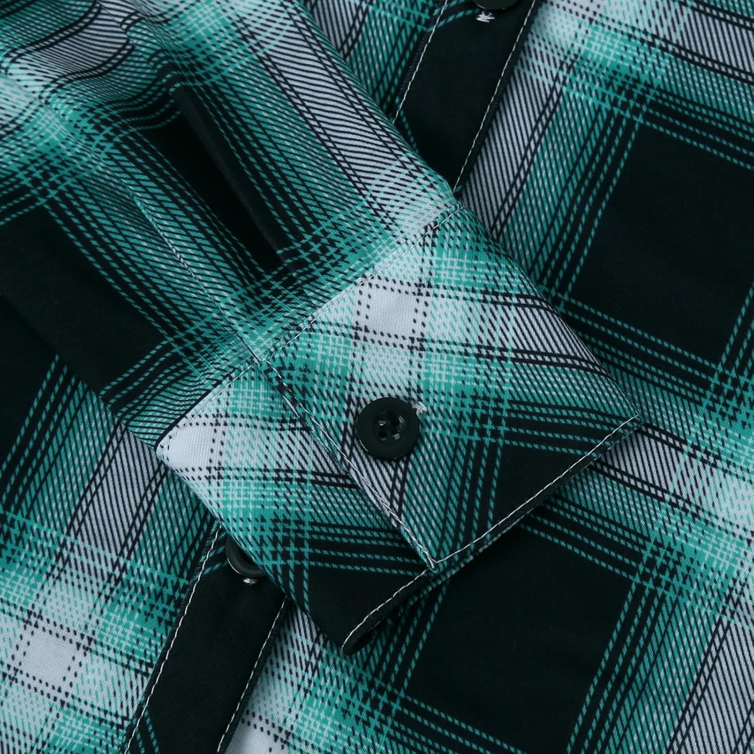 DJT Womens Button Down Shirts Fall Tops Soft Knitted Stretchy Roll Up Long Sleeve Dressy Casual Shirt Work Blouse Top - Image 6