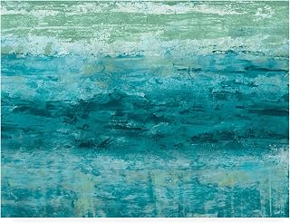 Trademark Fine Art, 35x47 Aegean Seas I by Sharon Chandler
