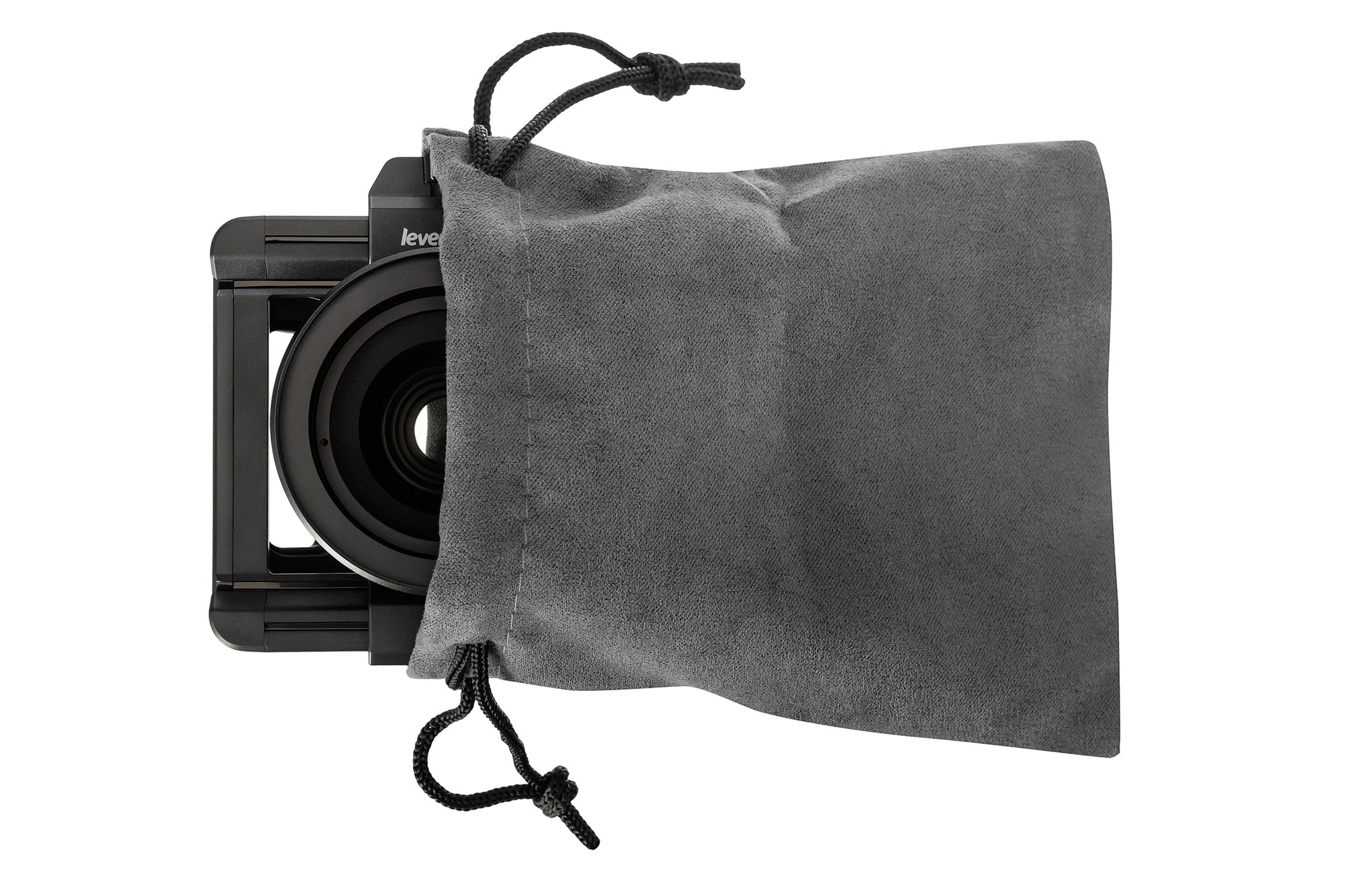 Levenhuk Kelvin TMC15 Mikroskop Do Smartfona 10-20x Powiększenie Optyczne, Obiektyw Makro z Klipsem do Fotografii Zbliżeniowej, Odległość Ogniskowania 1,5cm, Ultralekki, Akcesoria w Zestawie | Obiektyw Makro z Klipsem do Fotografii Zbliżeniowej, Odległość