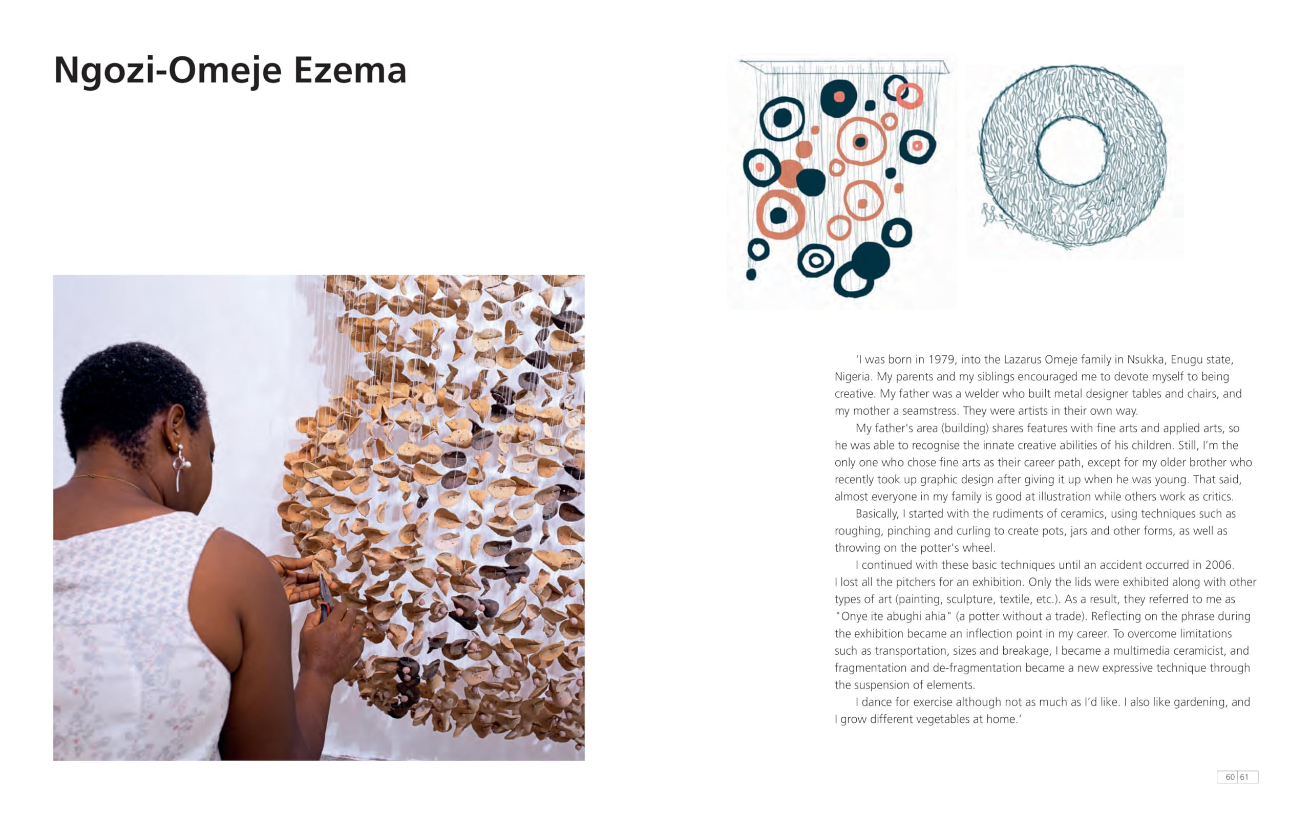 Ceramic artists on creative process