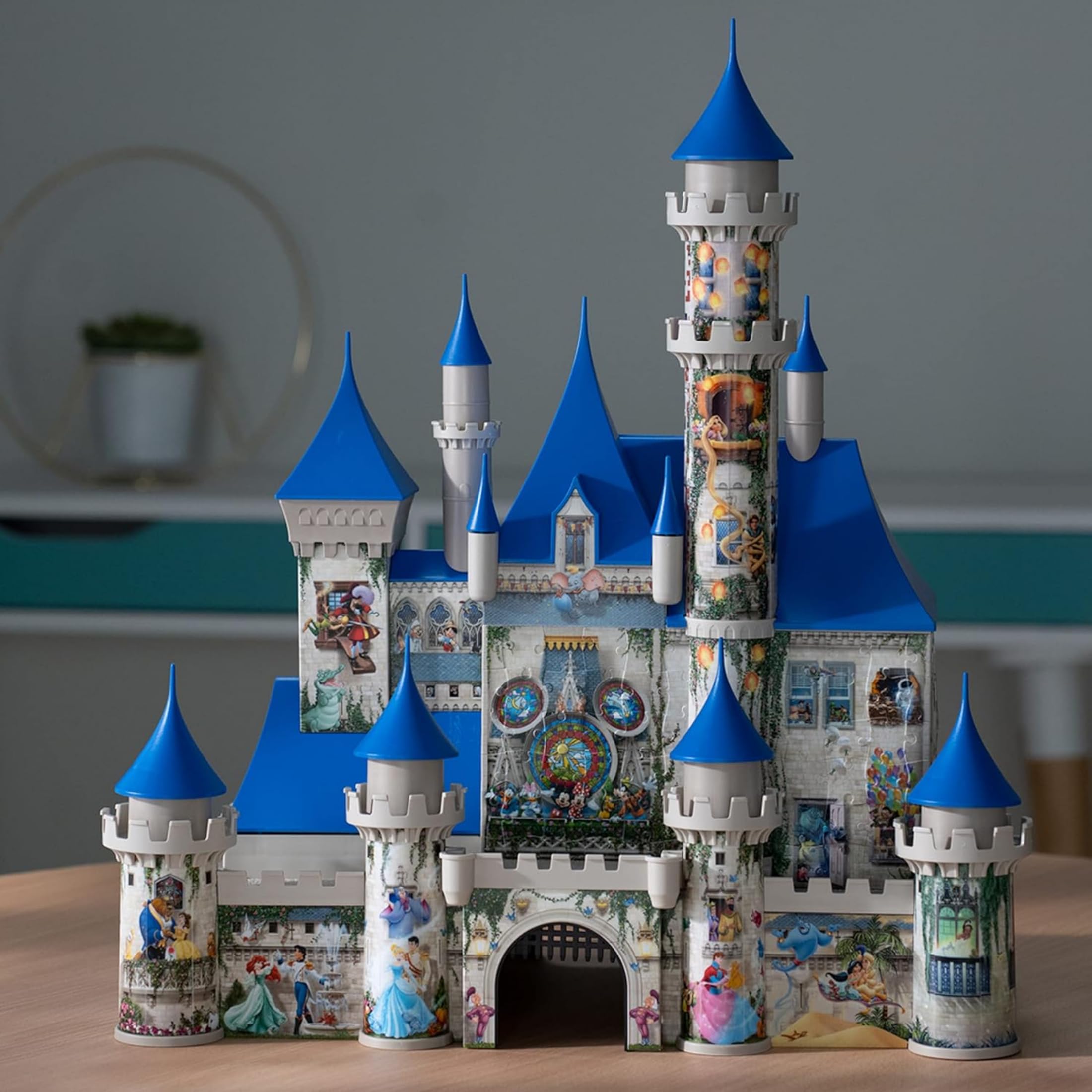 Ravensburger - Puzzle 3D Niños Castillo de Disney | Puzzles 3D para Niños De 10 Años O Más | Maquetas para Montar De 312 Piezas | Regalo Niño 10 Años O Más | Puzzle 3D Castillo Disney de 312 piezas, maqueta para montar para niños +10 años, ideal como rega
