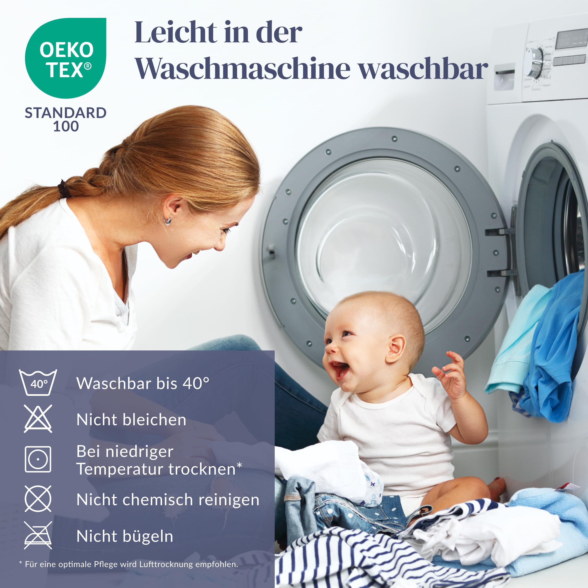 Ferò Wasserdichter Matratzenschoner 180x200 cm Premium aus Tencel, Oeko-TEX, Hergestellt in der EU – Atmungsaktiv, Antibakteriell, mit Elastischen Ecken – Für Matratzen bis 30 cm Höhe