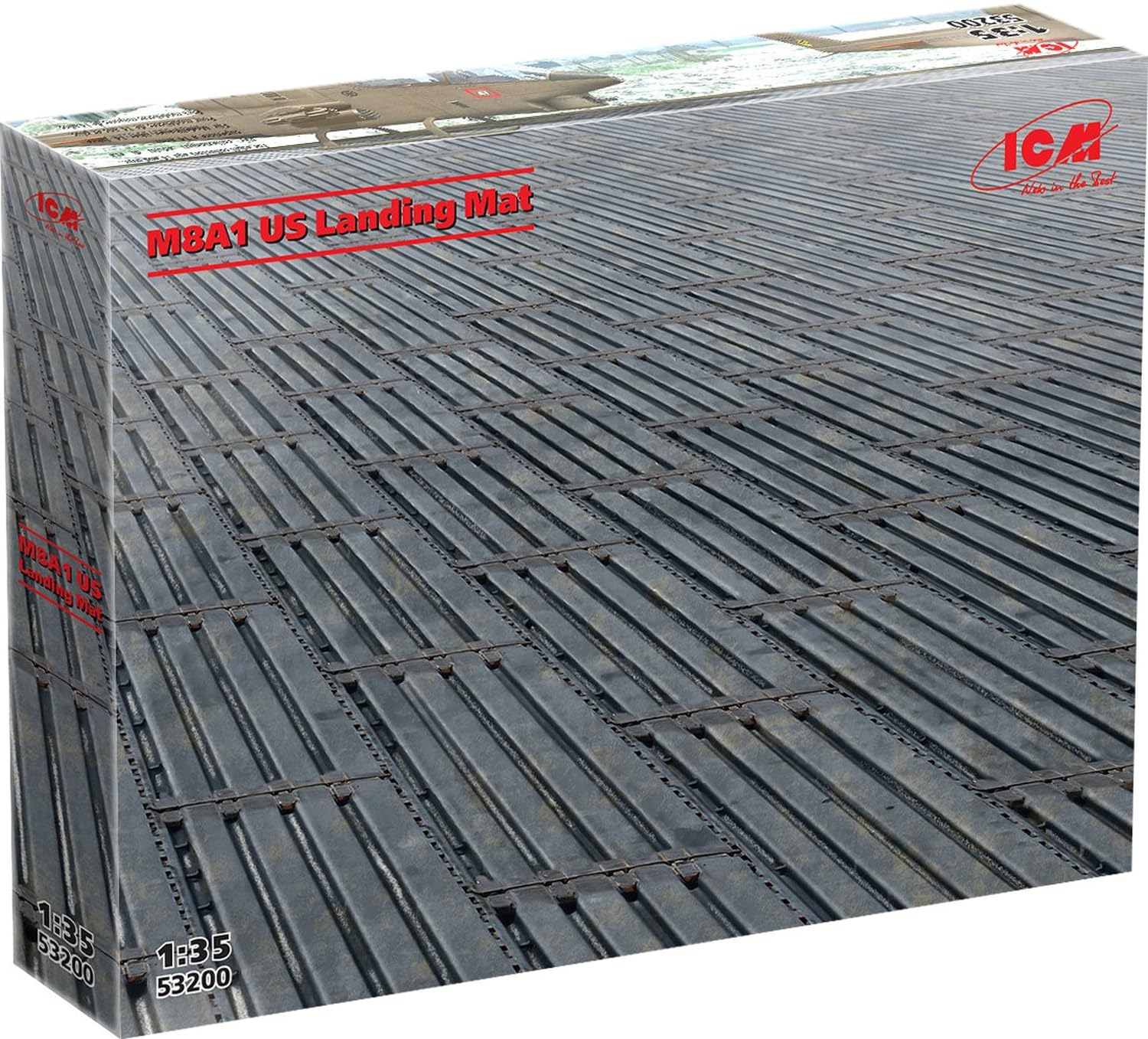 ICM 1:35 - M8A1 US Landing Mat (210 x 336 mm)