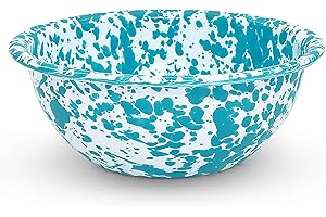Crow Canyon Home Enamelware Bowl: Enhance Your Daily Dining with Sophisticated Style